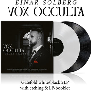 the album cover for Einar Solberg - Vox Occulta [Indie Exclusive White/Black]
