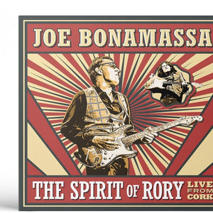 the album cover for Joe Bonamassa - The Spirit Of Rory Live From Cork [Digipak]