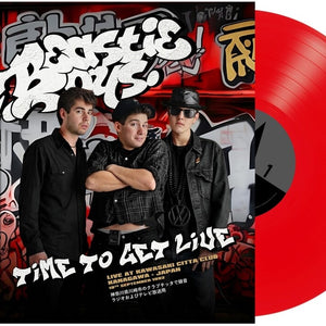 the album cover for Beastie Boys - Time To Get Live [Indie Exclusive] [Colored Vinyl] [Limited Edition] [Indie Exclusive]