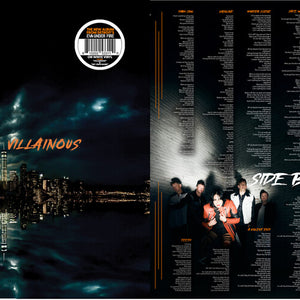 the album cover for Eva Under Fire - Villainous [White]
