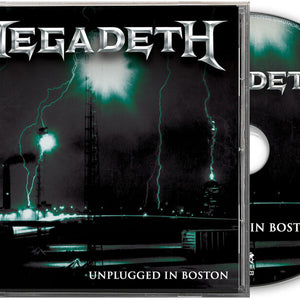 the album cover for Megadeth - Unplugged in Boston