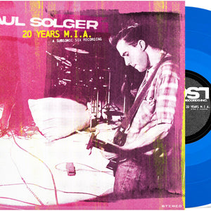 the album cover for Paul Solger - 20 Years M.I.A.