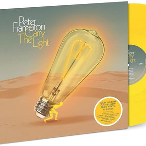 the album cover for Peter Frampton - Carry The Light [180g Yellow]