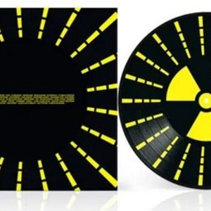 the album cover for Kraftwerk - Radio-activity