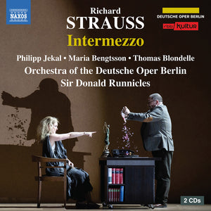 the album cover for Philipp Jekal - Strauss: Intermezzo