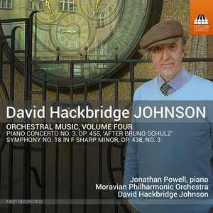 the album cover for Jonathan Powell - David Hackbridge Johnson: Orchestral Music Vol. 4