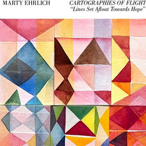 the album cover for Marty Ehrlich - Cartographies Of Flight Lines Set Afloat Towards