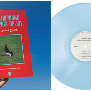 the album cover for The Jungle Giants - Experiencing Feelings Of Joy [Opaque Blue]