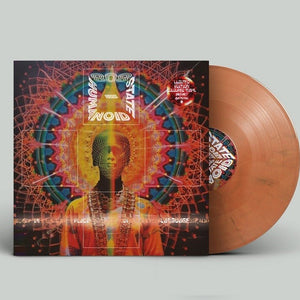 the album cover for 808 State Vs Humanoid - In Place Of Language [Colored Vinyl] (Org)