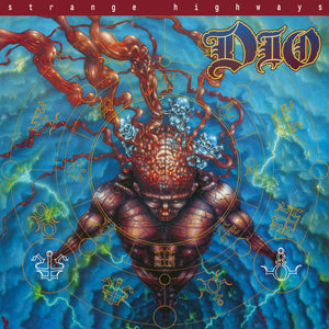 the album cover for Dio - Strange Highways [Colored Vinyl] (Grn)