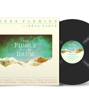 the album cover for Renee Fleming - The Fiddle and the Drum