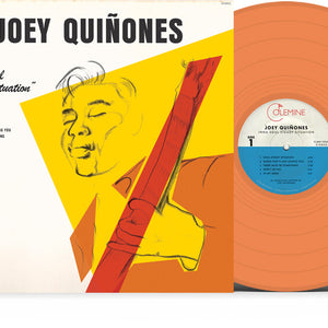 the album cover for Joey Quinones - Inna Soul Steady Situation - Orange [Colored Vinyl] (Org)