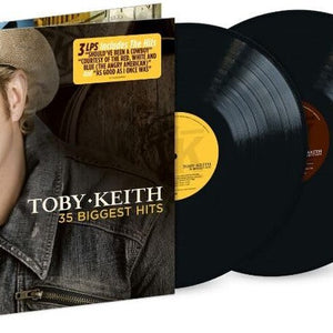 the album cover for Toby Keith - 35 Biggest Hits