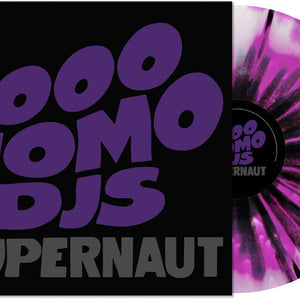 the album cover for 1000 Homo DJs - Supernaut [MAGENTA/BLACK/WHITE HAZE/SPLATTER]