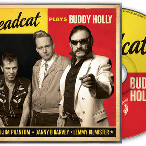 the album cover for The Head Cat - Sings Buddy Holly