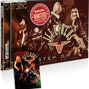 the album cover for Jet Circus - Step On It - 35th Anniversary (Bonus Tracks) [Deluxe]