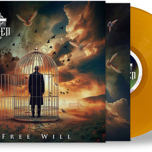 the album cover for Les Carlsen - Free Will - Orange [Colored Vinyl] [Limited Edition] (Org)