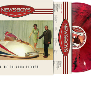 the album cover for Newsboys - Take Me To Your Leader (30th Anniversary) [Colored Vinyl]