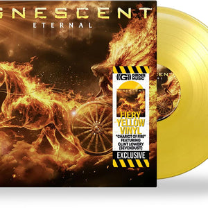 the album cover for Ignescent - Eternal - Yellow [Colored Vinyl] (Gate) (Ylw)