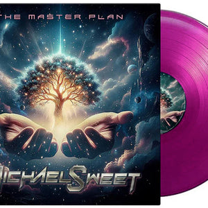 the album cover for Michael Sweet - Master Plan - Purple [Colored Vinyl] (Gate) [Limited Edition] (Purp)