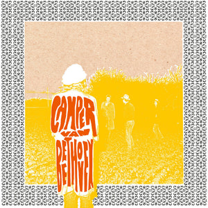the album cover for Camper Van Beethoven - Telephone Free Landslide Victory [Mustard Yellow]