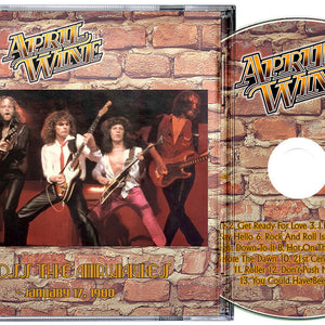 the album cover for April Wine - Across The Airwaves