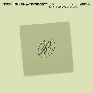 the album cover for TWS - TWS 5th Mini Album 'NO TRAGEDY' [RUSH Compact Ver.]