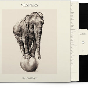 the album cover for Liz Lawrence - Vespers