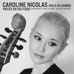 the album cover for Caroline Nicolas - Pieces En Solitude