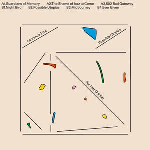 the album cover for Laurence Pike - Possible Utopias For Jazz Quintet