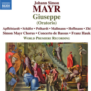 the album cover for Freya Apffelstaedt - Mayr: Giuseppe