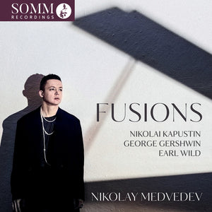 the album cover for Nikolay Medvedev - Fusions