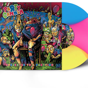the album cover for Party Cannon - Subjected To A Partying [Popsicle]