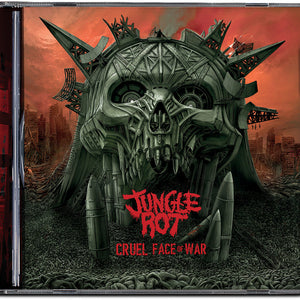the album cover for Jungle Rot - Cruel Face Of War (Jewl)