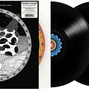 the album cover for Modest Mouse - Eraser & A Maze [Cosmic Black 180g EcoSonic Audiophile Vinyl]