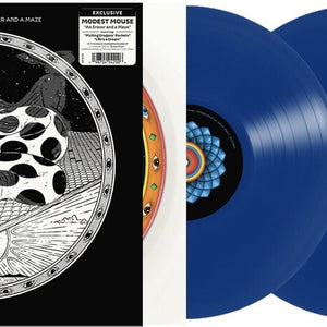 the album cover for Modest Mouse - Eraser & A Maze [Indie Exclusive Ocean Floor Blue 180g EcoSonic Audiophile Vinyl]