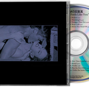 the album cover for Whirr - Feels Like You
