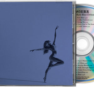 the album cover for Whirr - Raw Blue [Deluxe]