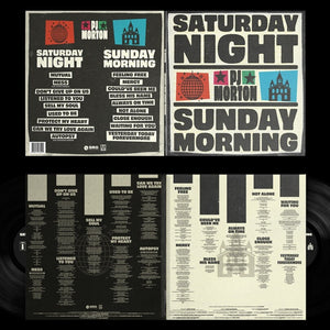 the album cover for P Morton .J. - Saturday Night / Sunday Morning