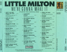 Load image into Gallery viewer, Little Milton : We're Gonna Make It (Vol. 1) (CD, Comp, RM)
