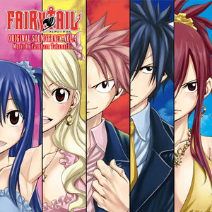 the album cover for Fairy Tail Vol.4 - O.S.T. (Box) (Colv) (Red) - Fairy Tail Vol.4 - O.S.T. (Box) [Colored Vinyl] (Red)