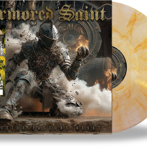 the album cover for Armored Saint - Emotion Factory Reset [Colored Vinyl]