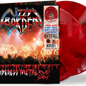 the album cover for Lizzy Borden - Murderess Metal Road Show: 40th Anniversary [Colored Vinyl]