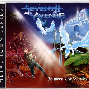 the album cover for Seventh Avenue - Between The Worlds
