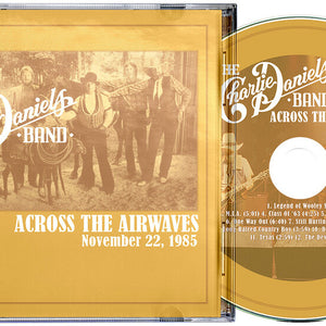 the album cover for Charlie Daniels  Band - Across The Airwaves
