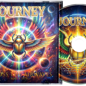 the album cover for Journey - Across The Airwaves