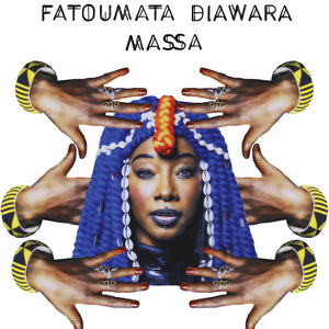the album cover for Fatoumata Diawara - Massa