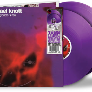 the album cover for Michael Knott - Screaming Brittle Siren - Purple [Colored Vinyl] (Gate)