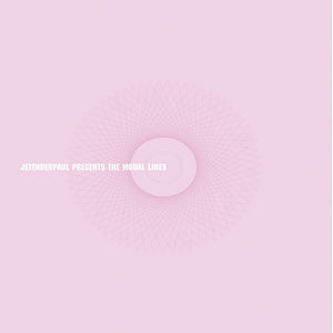 the album cover for Jetenderpaul - Presents The Modal Lines - Pink Splatter [Colored Vinyl]