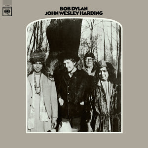 the album cover for Bob Dylan - John Wesley Harding